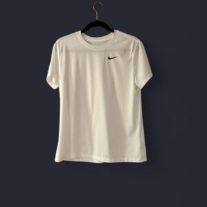 Nike Dri Fit White Tee -